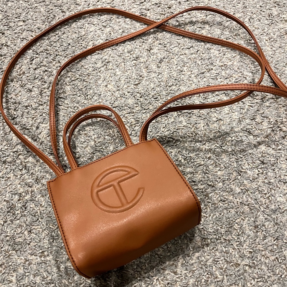 Small Tan Telfar Tote